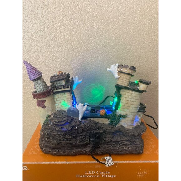 Y2K Target LED Castle Halloween Village in Box Tested & Works - Picture 14 of 16